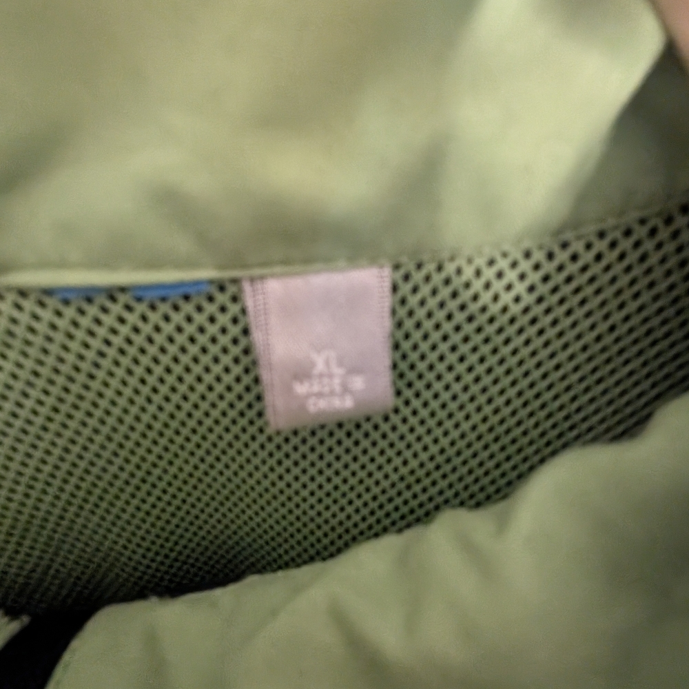 🔴5/$25 Women's Navy and Green Windbreaker Jacket - Picture 5 of 7